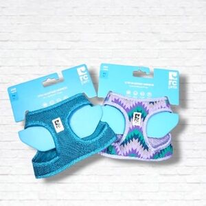 RC Pets Step In Cirque Dog Harness Size XS 2-Piece Bundle NWT